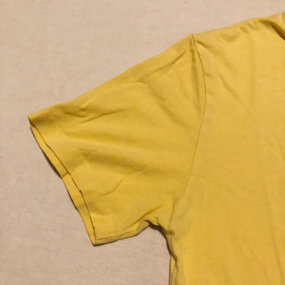 Zara Size Small Tip Here Pocket Shirt Yellow Cler Pocket Tshirt - Picture 7 of 16